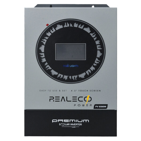 RealEco Touch screen + RGB + High PV Smart Hybrid Solar Inverter